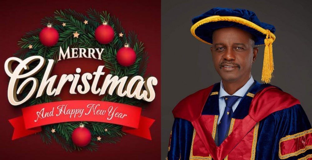 Prof. Akinwumi Felicitates Christians At Christmas, Commends Staff, Students Doggedness