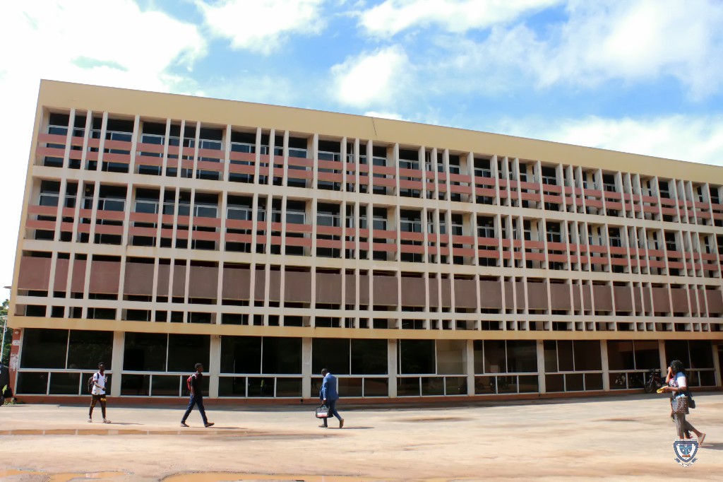 One of the buildings at Université d’Abomey-Calavi (UAC), Benin Republic captured during the 7th Conference and 9th AGM of the Association of West Africa Universities held in Benin Republic