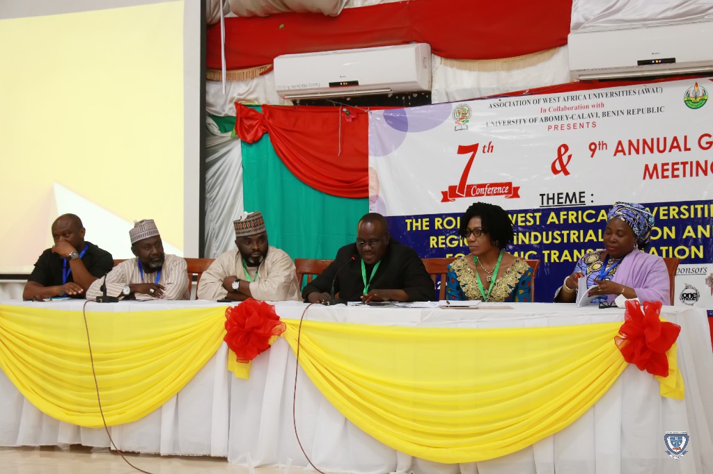 The 7th Conference and 9th AGM of the Association of West Africa Universities held in Benin Republic