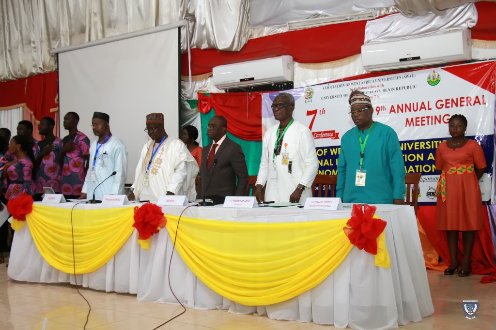 The 7th Conference and 9th AGM of the Association of West Africa Universities held in Benin Republic