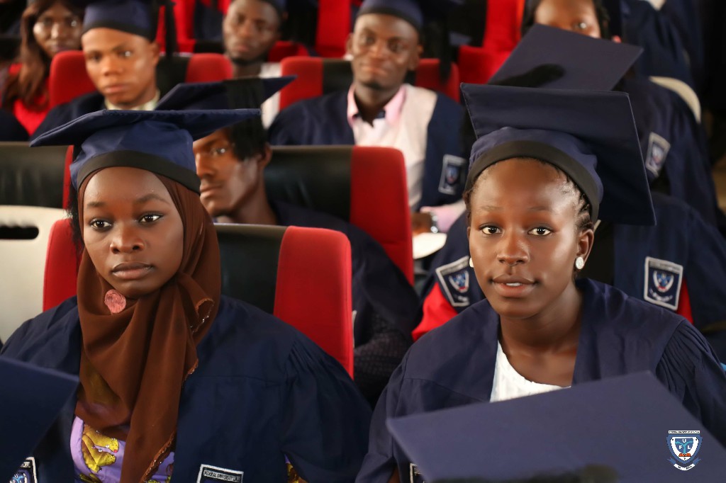 Cross section of the Matriculating Students at the 6th Matriculation Ceremony of FUL