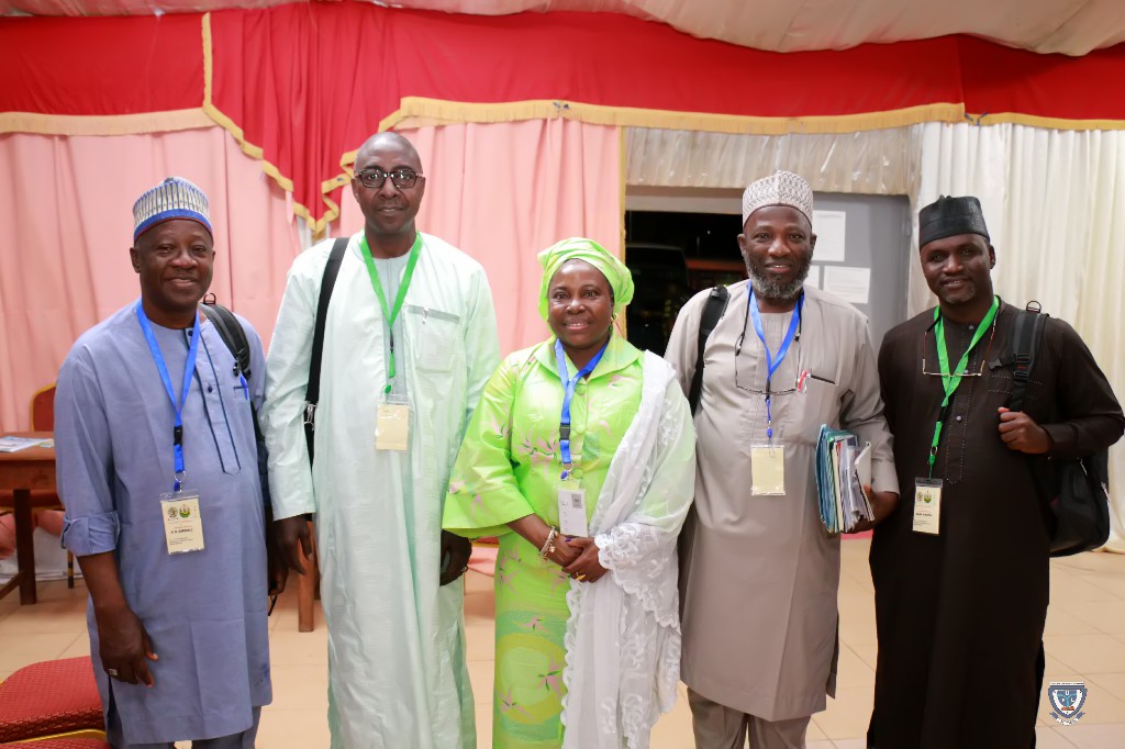 The Vice-Chancellor, Prof. Angela F. Miri in a group photograph with other participants at the 7th Conference and 9th AGM of the Association of West Africa Universities held in Benin Republic