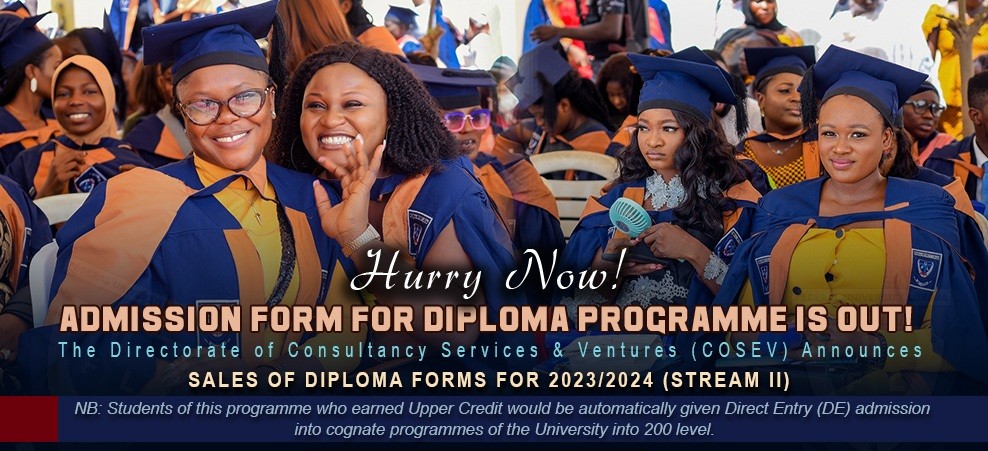 Apply Now: Admission Form For Diploma Programme For 2023/2024 Session (stream Ii) Is Out!