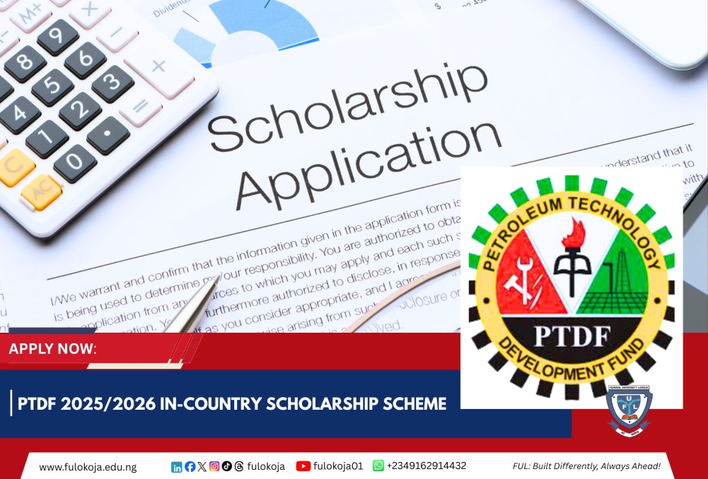 Apply Now: Ptdf 2025/2026 In-country Scholarship Scheme