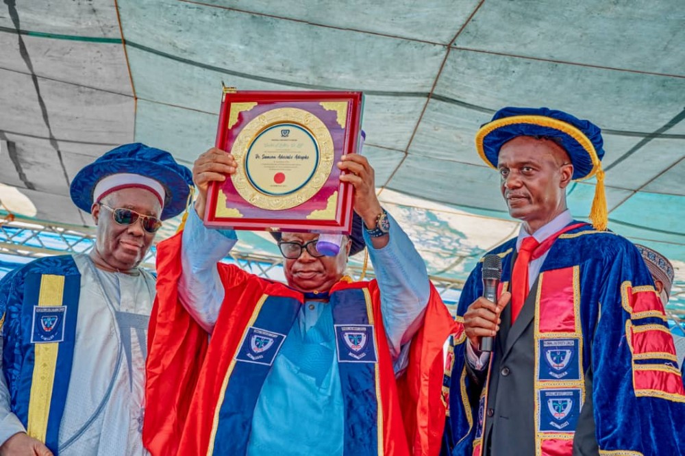 Felicitations: Conferment Of Honorary Doctorate Degree Of Ful On Dr. Samson Adewale Adegoke, Ph.d.