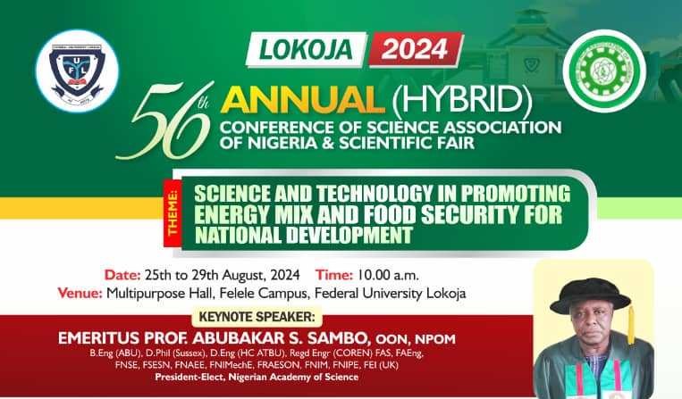 Ful To Host 56th Annual (hybrid) Conference Of Science Association Of Nigeria (san)