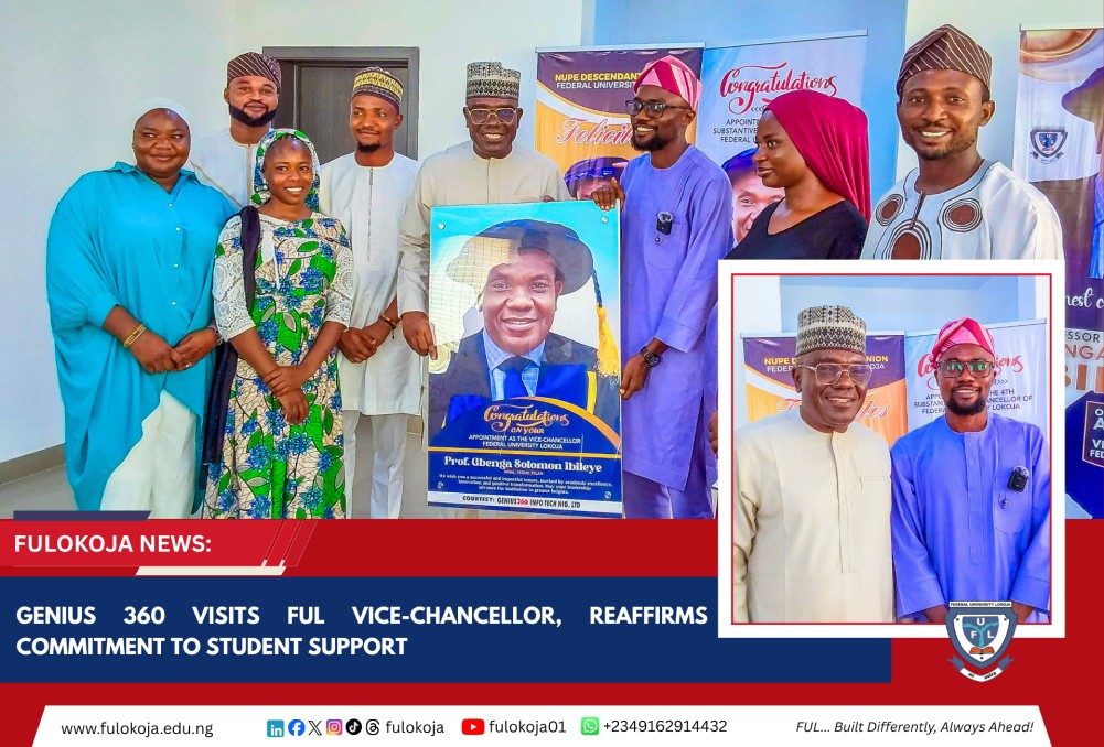 Genius 360 Visits Ful Vice-chancellor, Reaffirms Commitment To Student Support