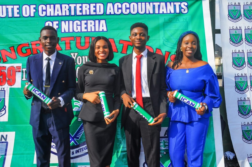 Ican Inducts 200l Ful Students Into Accounting Profession