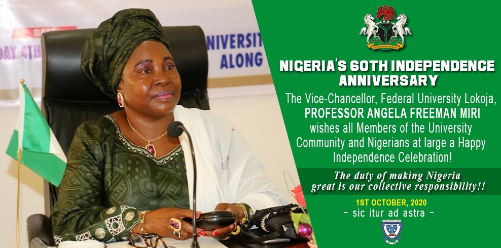 #nigeriaat60: Ful Vc, Prof. Angela F. Miri Felicitates With Staff And Nigerians