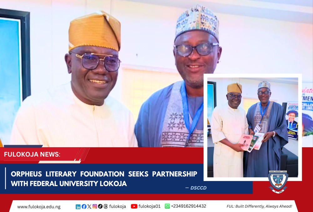 orpheus-literary-foundation-seeks-partnership-with-federal-university-lokoja