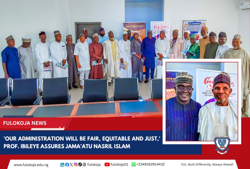 'our Administration Will Be Fair, Equitable And Just,' Prof. Ibileye Assures Jama'atu Nasril Islam