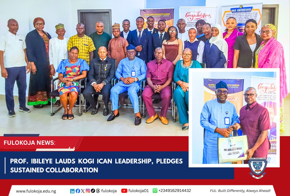 Prof. Ibileye Lauds Kogi Ican Leadership, Pledges Sustained Collaboration