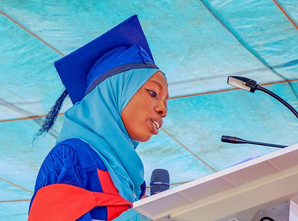Valedictory Speech By Isah Zafirah Eneyamire, Best Graduating Student 2020/2021 Session Delivered At The 6 & 7