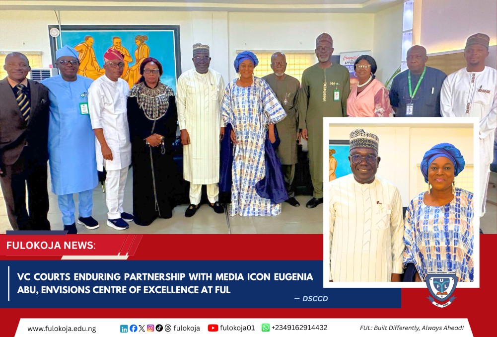 Vc Courts Enduring Partnership With Media Icon Eugenia Abu, Envisions Centre Of Excellence At Ful