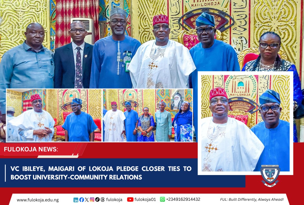 Vc Ibileye, Maigari Of Lokoja Pledge Closer Ties To Boost University-community Relations
