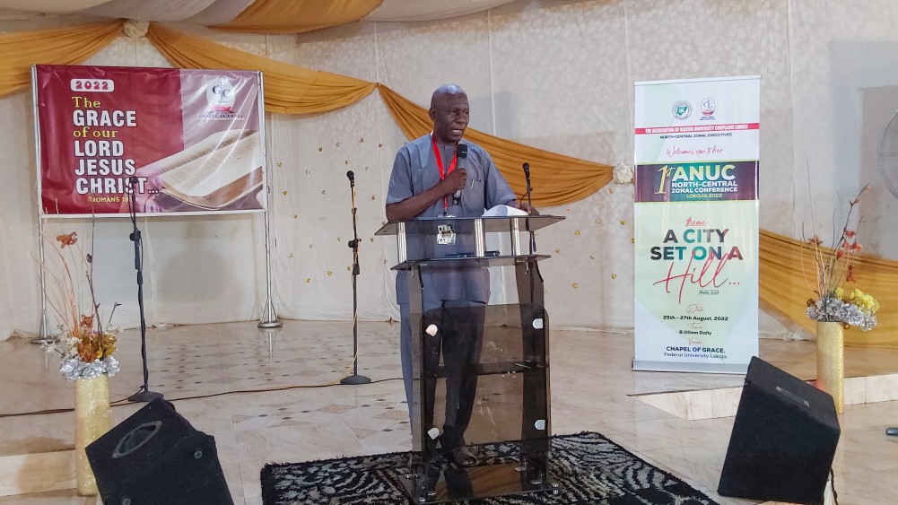 welcome-address-by-prof-sunday-adewumi-at-the-lokoja-2022-anuc-maiden-north-central-zonal-conference-on-25th-august-2022