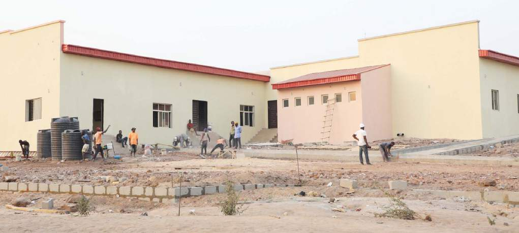 Construction and Furnishing of Students Multi-Purpose Centre at the Felele Campus - at completion stage